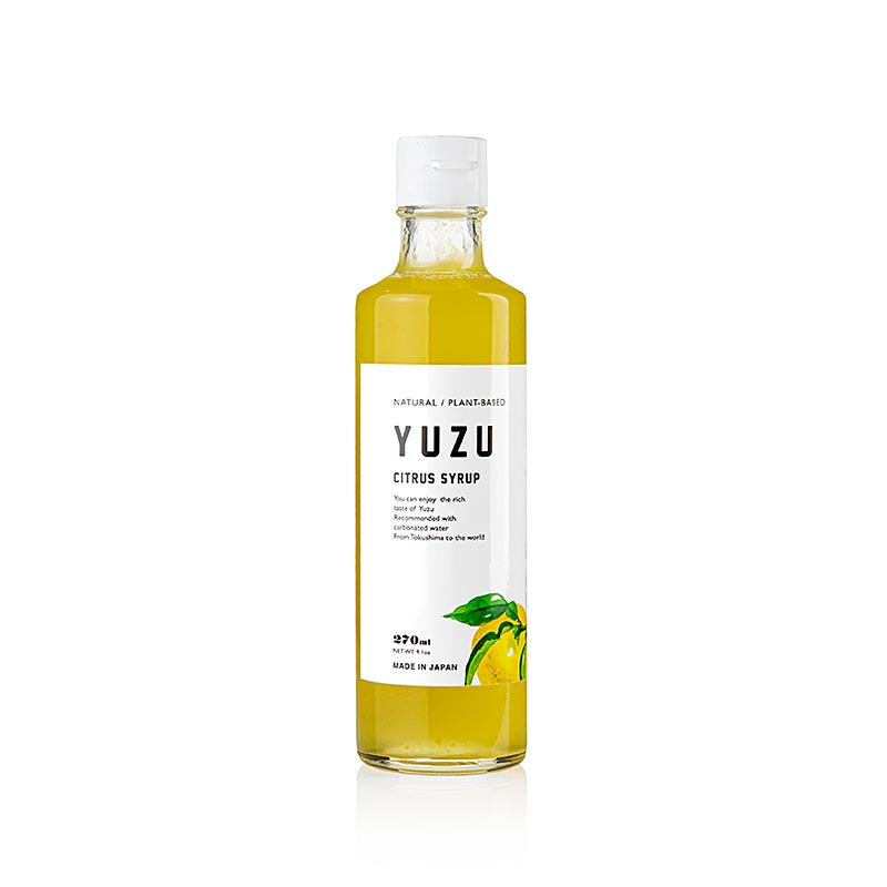 Sciroppo allo yuzu, M&J LLC, Giappone, 270 ml