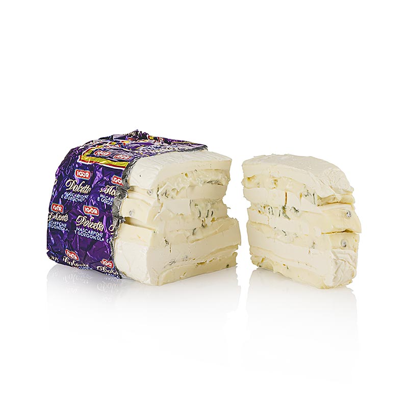 Dolcetto, assortimento di formaggi a base di Gorgonzola (DOP) e mascarpone, 1,2 kg