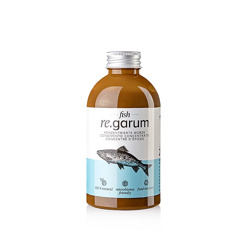re.garum® Poisson, concentré d'assaisonnement, 250 ml