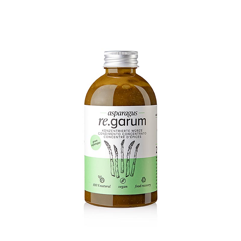 re.garum® Asperges, concentré d'assaisonnement, 250 ml