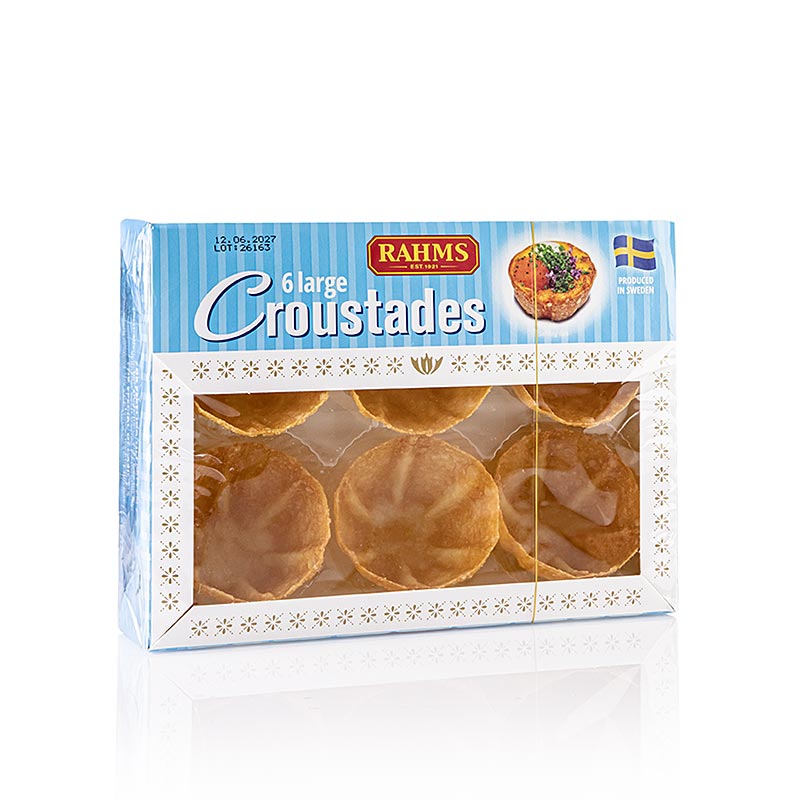 Große Croustaden, 6 Stück, ø 5,6cm, Rahms, 30 g, 6 St