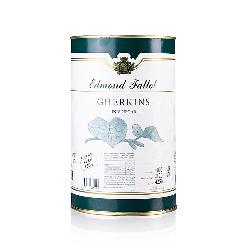 Cornichons, Fallot, 4 kg