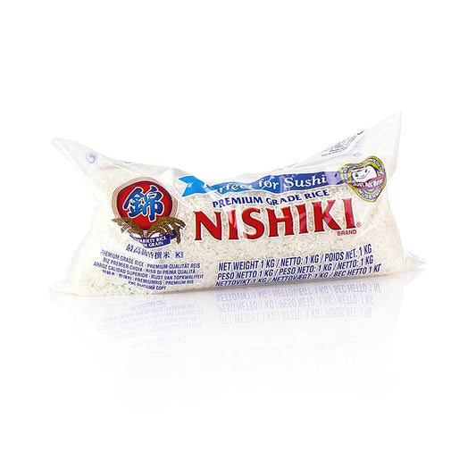 Nishiki - Riz à sushi, grain moyen, 1 kg Offres promotionnelles | thungourmet