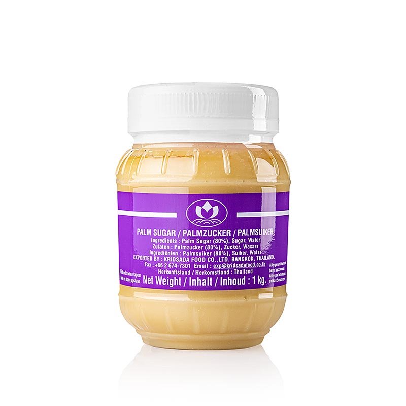 Sucre de palme, pâteux, 1 kg Pâtisserie, dessert, sirop | thungourmet