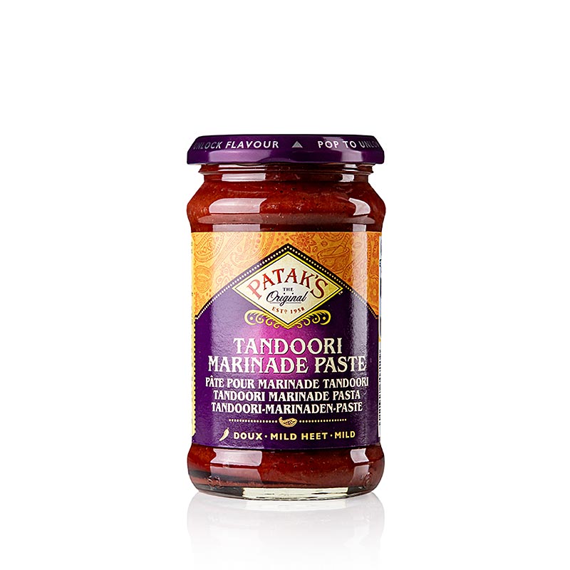 Pâte tandoori, rouge, Patak's, 312 g