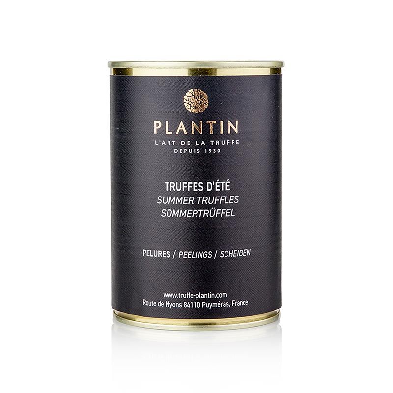 Pelures de truffes d'été, épluchures/tranches de truffes, Plantin, 210 g | Truffes fraîches, conserves, huiles, produits | thungourmet