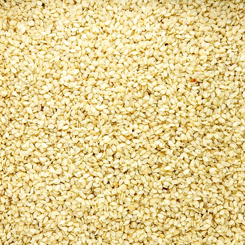 Sésame - Graines décortiquées, blanches, 1 kg Riz, légumineuses, noix, marrons | thungourmet