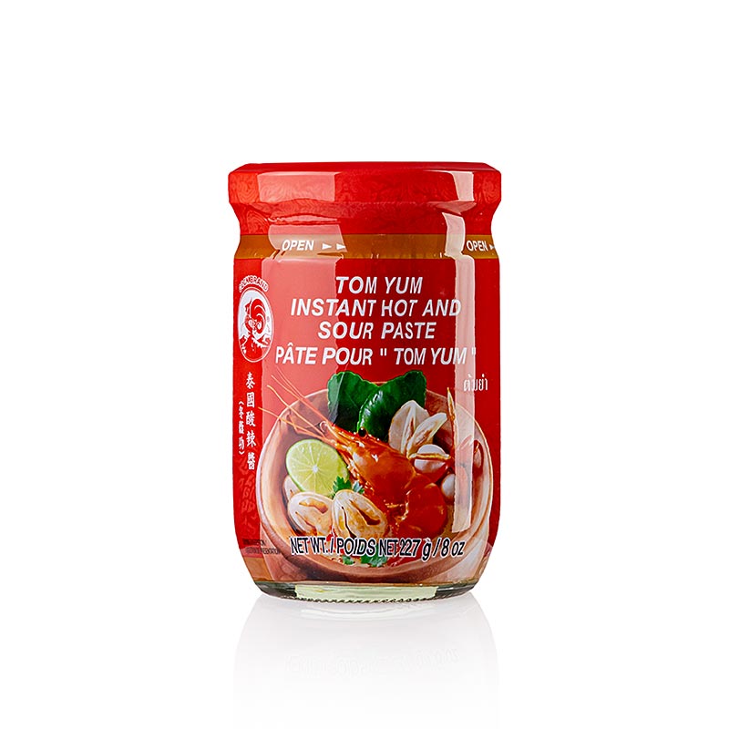 Pâte Tom Yum, piquante et acide pour soupes, 227 g