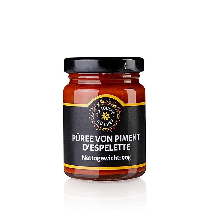 Purée de piment d'Espelette, purée à base de « poivre » français, purée de piment, 90 g | Sel, poivre, épices, arômes, légumes secs | thungourmet