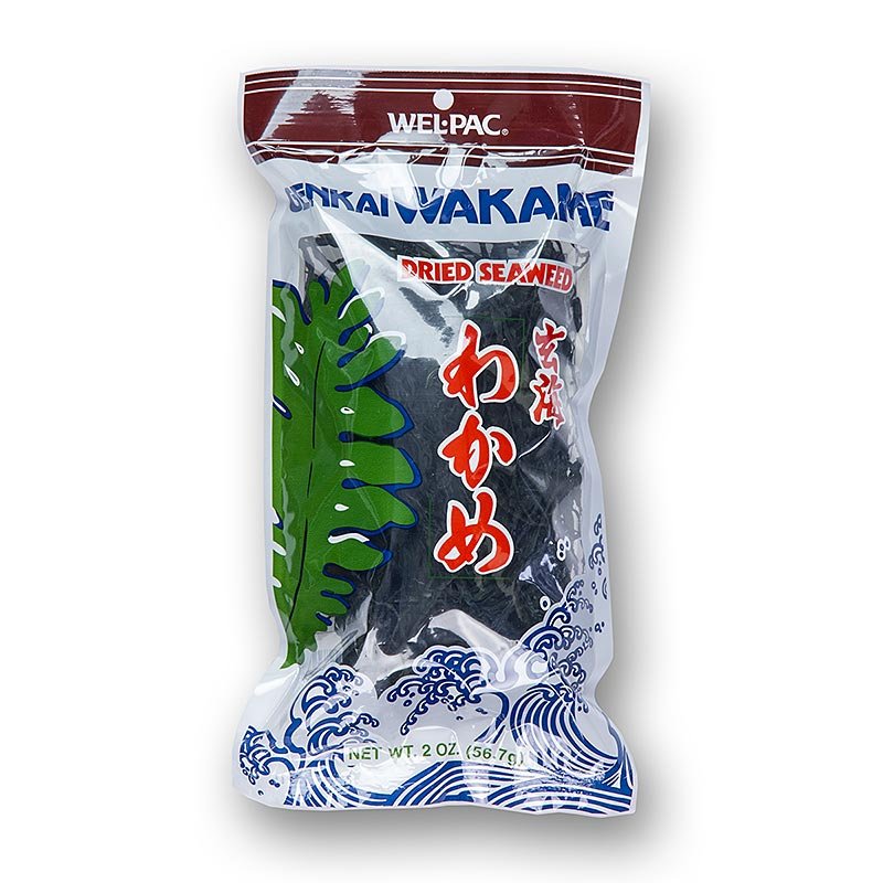Genkai Wakame, algues séchées, 56 g | Asia & Ethno Food | thungourmet