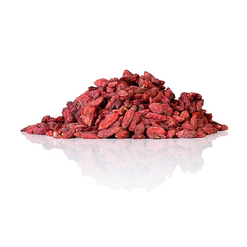 Baies de goji (wolfberry, ninjiang himalajan), séchées, Chine, 500 g | Produits à base de fruits, purées, légumes et pousses | thungourmet