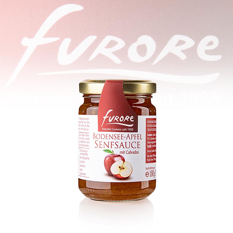 Furore - Sauce pomme-moutarde au calvados, 130 ml | Sauces, soupes, fonds | thungourmet