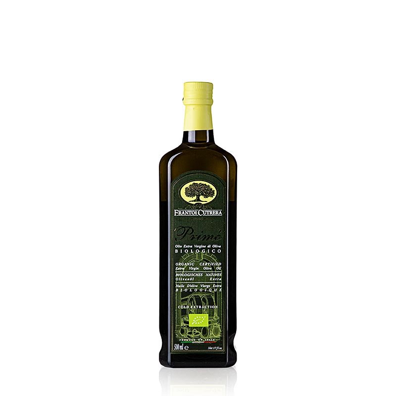 Huile d'olive extra vierge, Frantoi Cutrera Primo, Sicile, BIO, 500 ml Vinaigre & huile | thungourmet