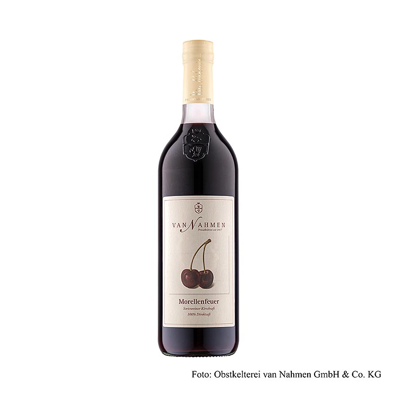 van Nahmen - Jus de griotte Morellenfeuer, 100% pur jus, 750 ml