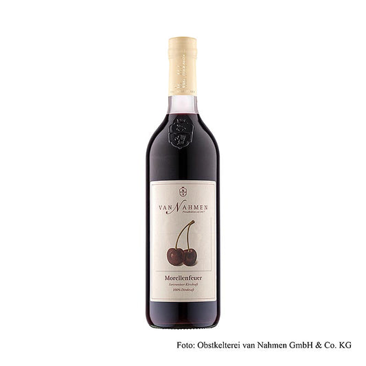van Nahmen - Jus de griotte Morellenfeuer, 100% pur jus, 750 ml