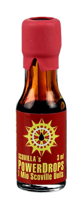 Scovilla, Power Drops, avec doseur, 1 million Scoville, 3 ml | Sauces, soupes, fonds | thungourmet