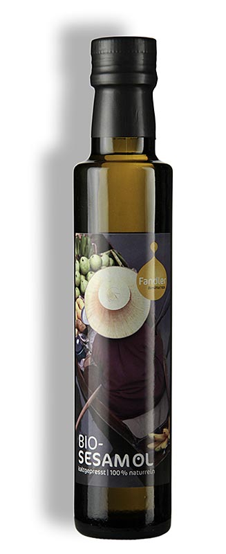 Huile de sésame, pressée à froid, Fandler, BIO, 250 ml