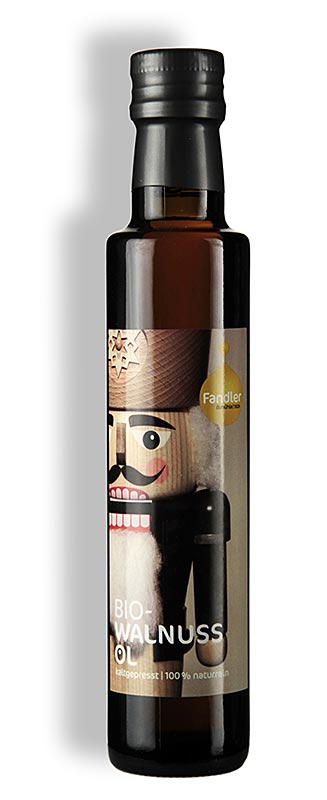 Huile de noix, pressée à froid, Fandler, BIO, 250 ml Vinaigre & huile | thungourmet