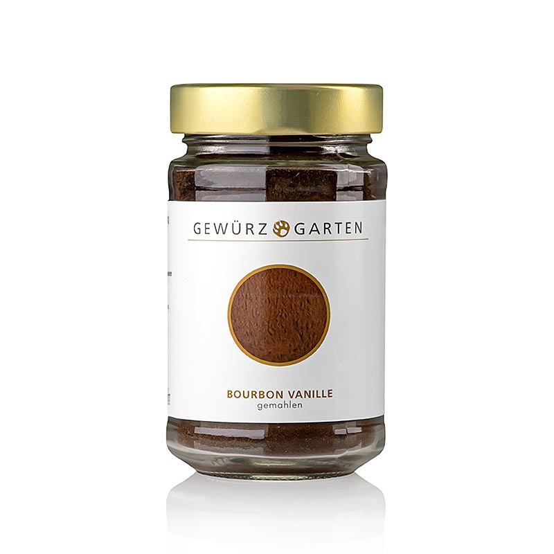 Gewürzgarten Bourbon Vanille moulue, 80 g | Sel, poivre, épices, arômes, légumes secs | thungourmet