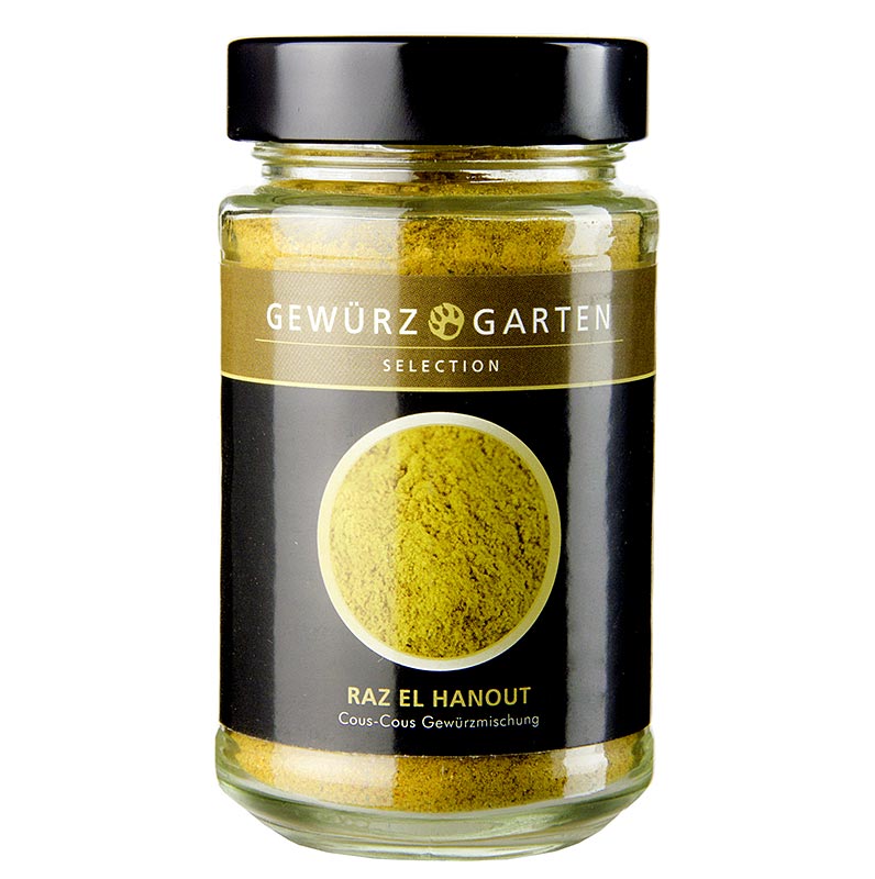 Gewürzgarten el Hanout - Mélange d'épices pour couscous, 100 g | Sel, poivre, épices, arômes, légumes secs | thungourmet