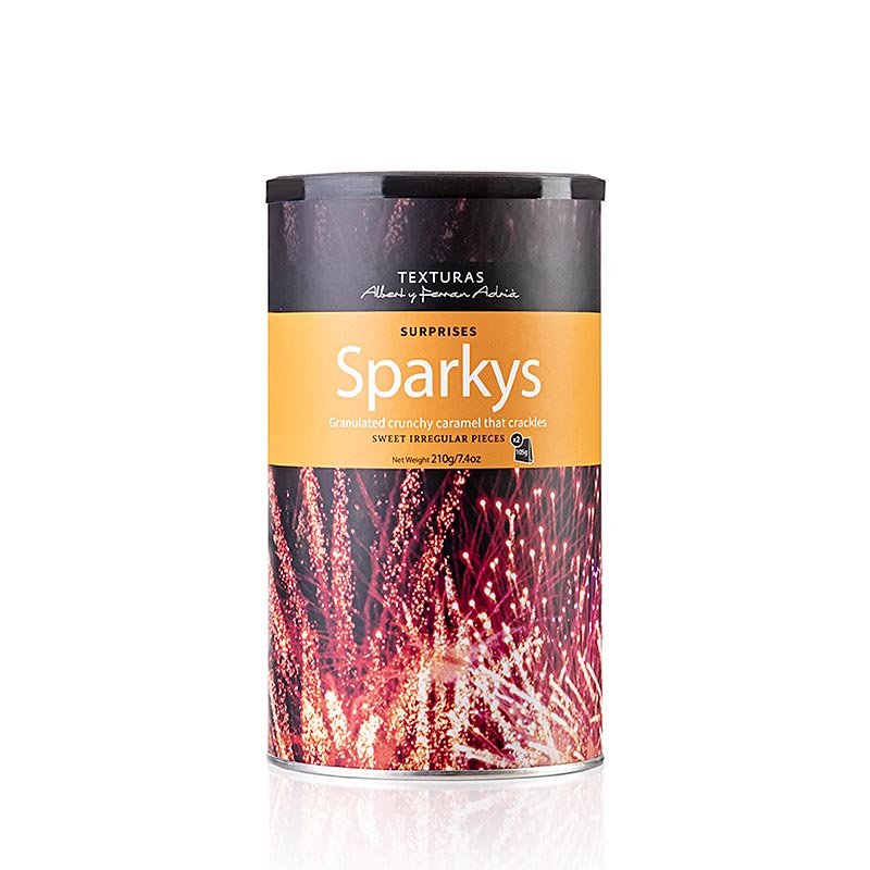 Sparkys (poudre effervescente), nature, Texturas Ferran Adrià, 210 g | Cuisine moléculaire | thungourmet