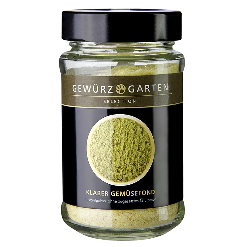 Gewürzgarten Fond de légumes clair, poudre instantanée, sans glutamate ajouté, 170 g