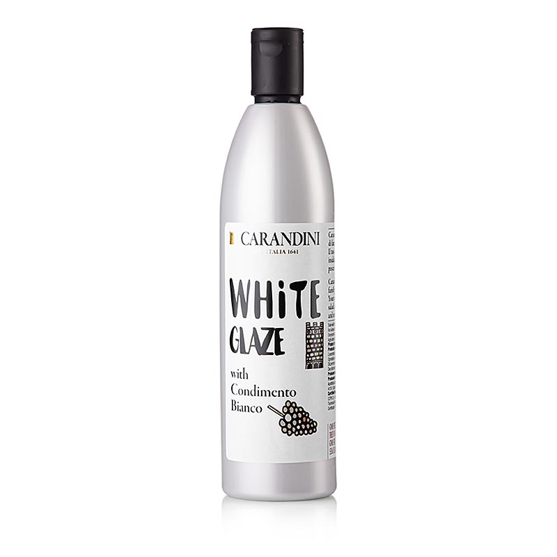 Crème de vinaigre balsamique Bianco, également pour les desserts, Il Torrione, 500 ml Vinaigre & huile | thungourmet