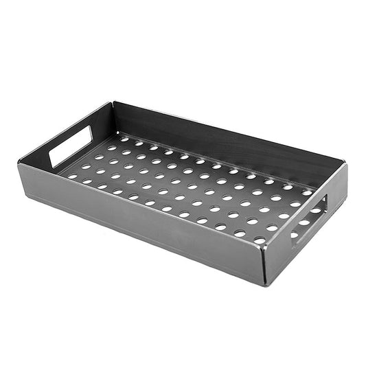 Accessoires Insert à charbon de bois pour la chambre de cuisson Joe's BBQ Smoker 16, 1 pc - insert de haute qualité pour la chambre de cuisson du fumoir pour l'utilisation de charbon de bois