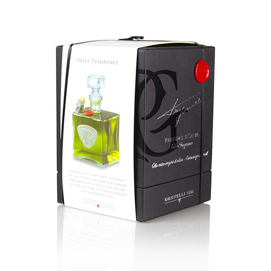 Huile d'olive extra vierge, Santa Tea Gonnelli « Profumo D'Olivia », dans un coffret décoratif, 500 ml Vinaigre & huile | thungourmet
