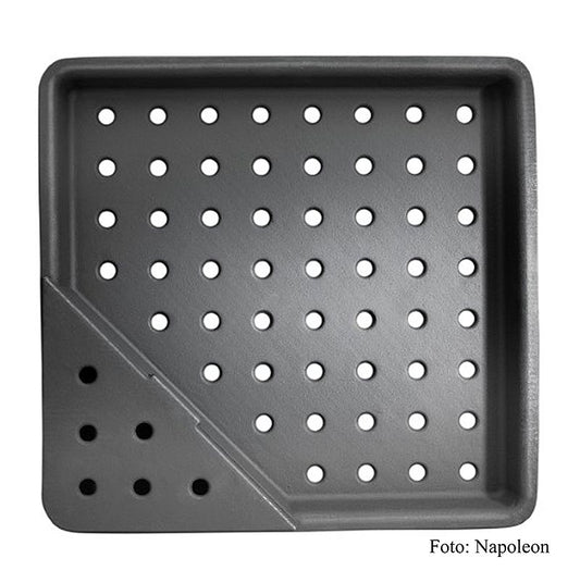 Accessoires pour barbecue Napoléon - Insert pour charbon de bois et fumoir en fonte robuste