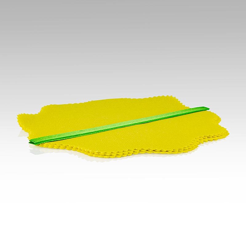 The Original Lemon Wraps - Serviettes citron, jaunes, avec nœud vert, 12 pièces | Non alimentaire / Quincaillerie / Accessoires pour barbecue | thungourmet