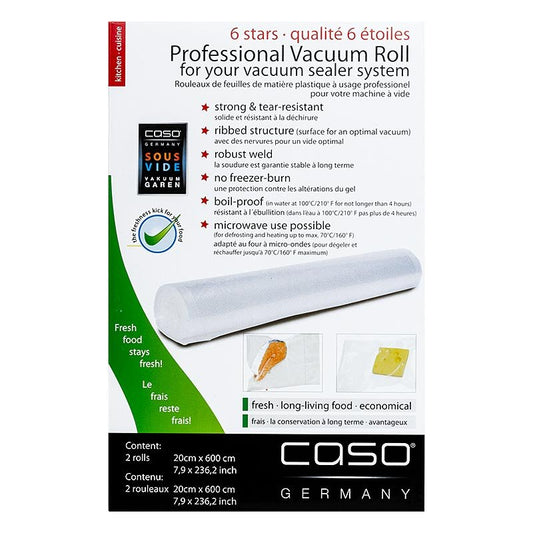 Rouleaux de film plastique, 20 x 600 cm, pour FastVac, 2 pièces | Non alimentaire / Quincaillerie / Accessoires pour barbecue | thungourmet