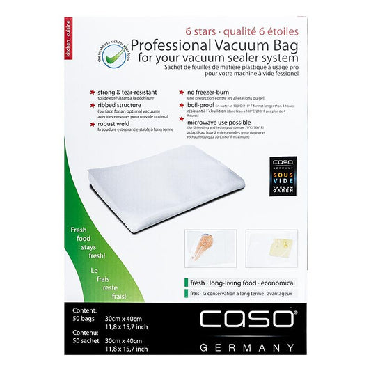 Sachets en plastique, 30 x 40 cm, pour FastVac, 50 pièces | Non alimentaire / Quincaillerie / Accessoires pour barbecue | thungourmet