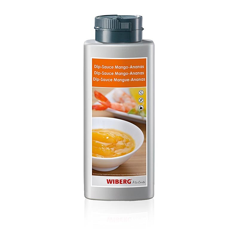 WIBERG Dip - Sauce mangue-ananas, au curry et au gingembre, 700 ml | Sauces, soupes, fonds | thungourmet
