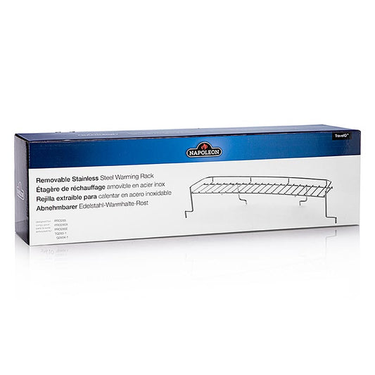 Grille de maintien au chaud en acier inoxydable pour le barbecue Travel Q PRO 285 de Napoléon, 1 pièce