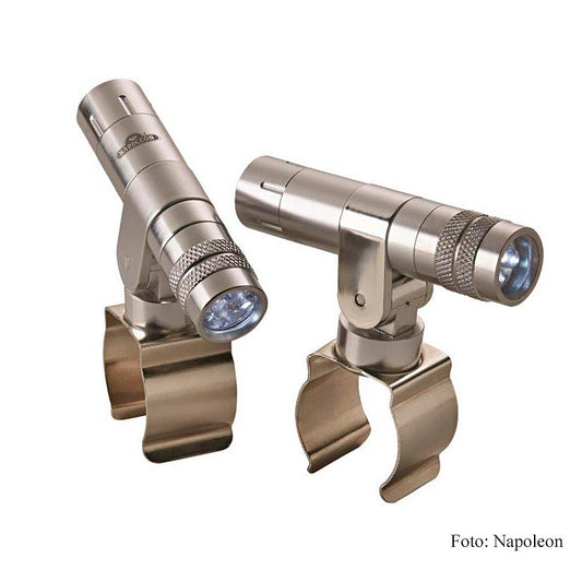 Accessoires pour barbecue Napoléon - Lampe LED, 2 pcs - Eclairage de la zone de cuisson, accessoire pratique pour les grillades nocturnes