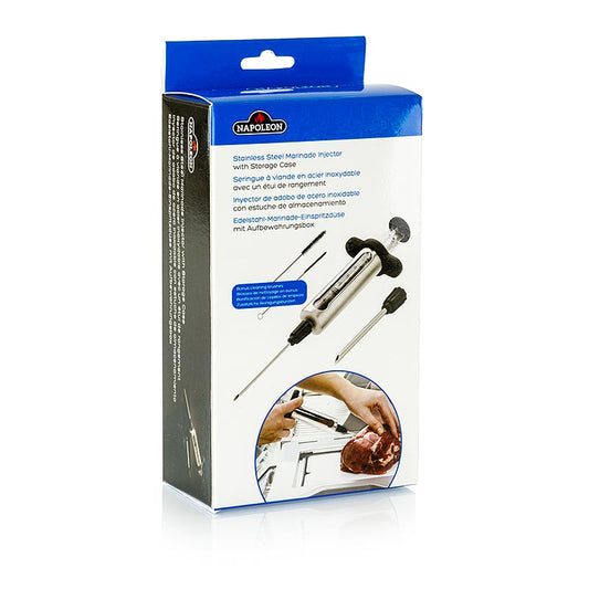 Injecteur de marinade en acier inoxydable pour injecter des arômes dans la viande