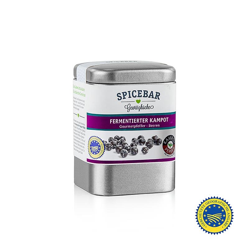 Spicebar - Poivre de Kampot IGP fermenté, baies, 60 g | Sel, poivre, épices, arômes, légumes secs | thungourmet