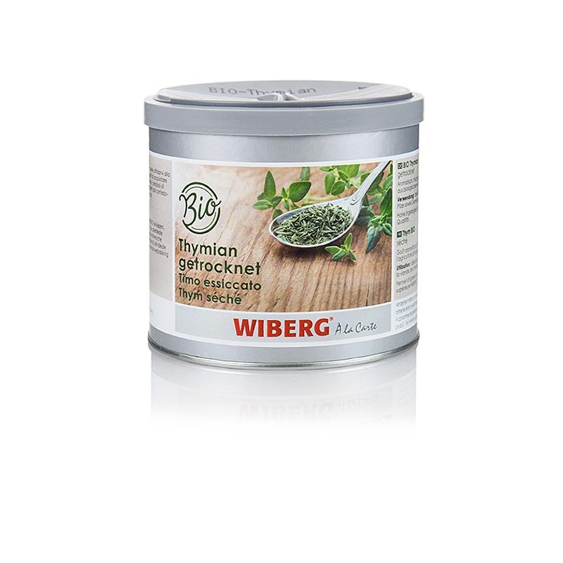 Thym biologique Wiberg, séché, 115 g | Sel, poivre, épices, arômes, légumes secs | thungourmet