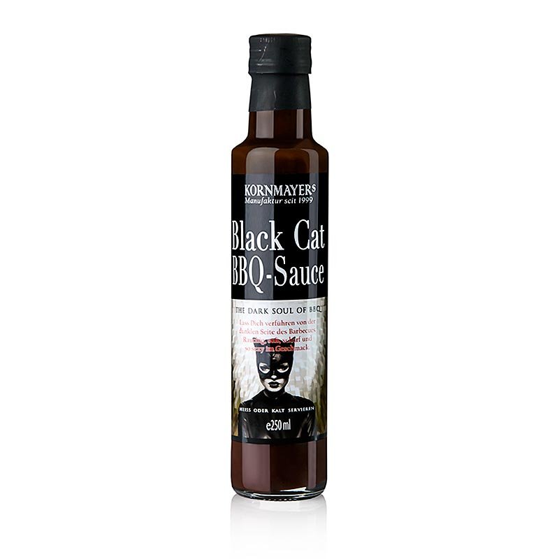 Kornmayer - Black Cat BBQ - Sauce barbecue, 250 ml Sauces, soupes, fonds | thungourmet
