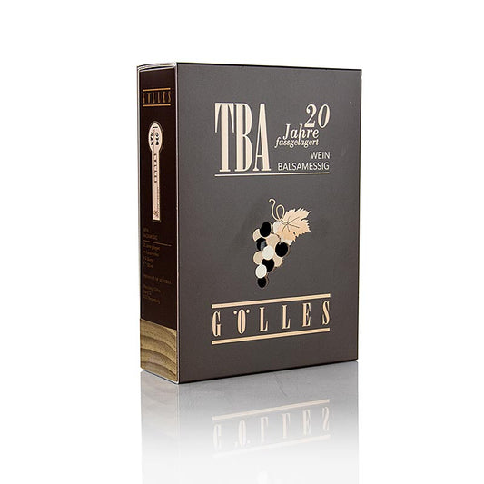 Gölles Trockenbeerenauslese Vinaigre balsamique, 6% d'acidité, vieilli en fût de châtaigne, 100 ml