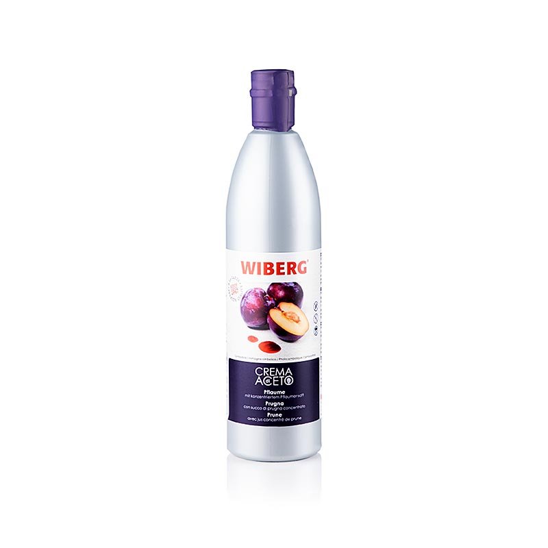 WIBERG Crema di Aceto, prune, bouteille souple, 500 ml Sauces, soupes, fonds | thungourmet