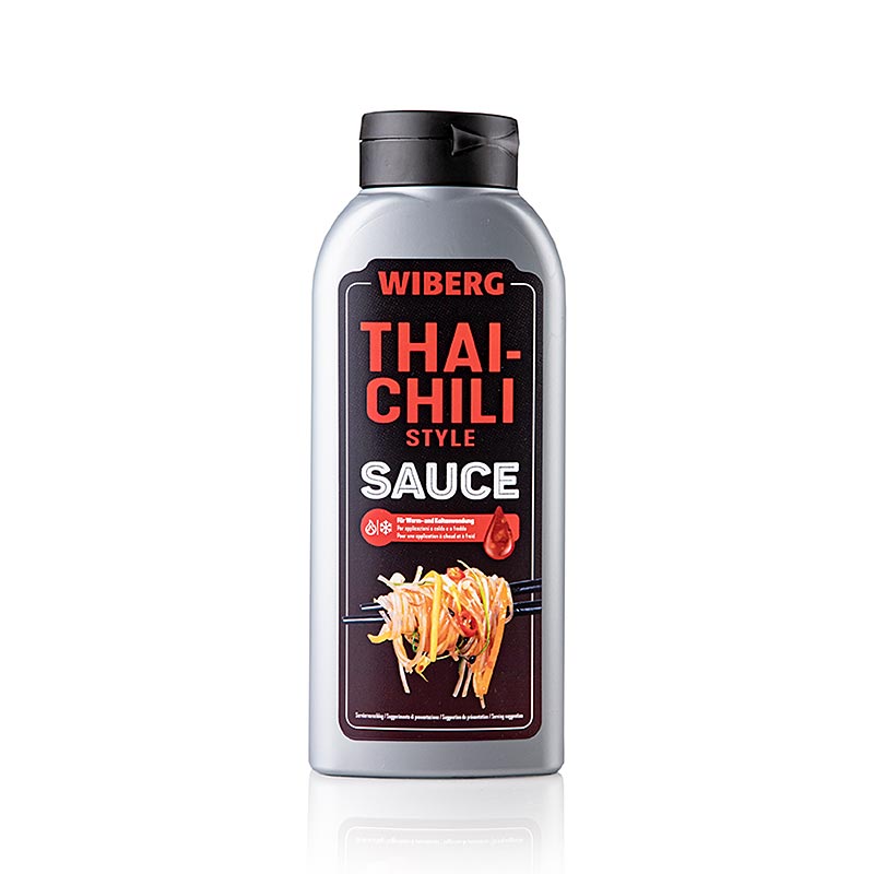 Wiberg BASIC Sauce pour wok style thaï-chili, bouteille à presser, 665 ml