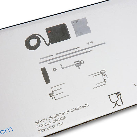 Set de 2 pinces à viande de haute qualité pour le tournebroche Napoléon Conçu pour un maintien sûr et une cuisson homogène