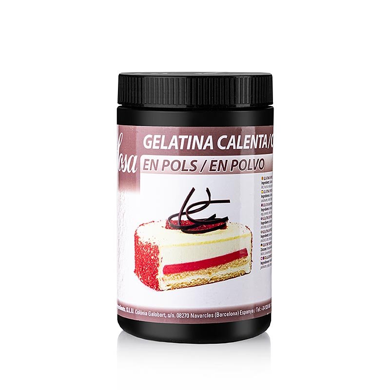 Gélatine en poudre, soluble à chaud, 220 Bloom, 500 g | Cuisine moléculaire | thungourmet