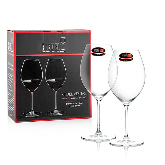 Verre Riedel Veritas - Vieux monde Syrah/Blaufränkisch (6449/41), dans une boîte cadeau, 2 pièces