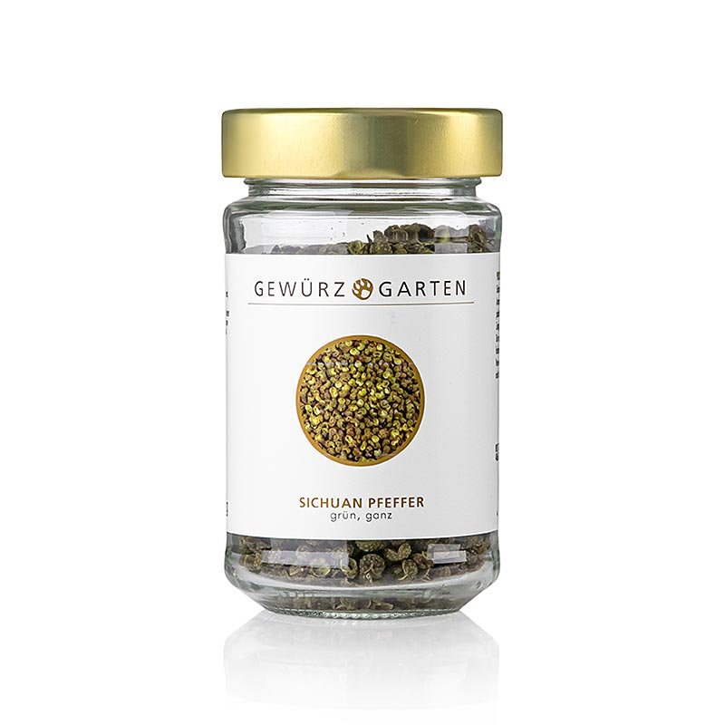 Gewürzgarten Poivre Gewürzgarten - Vert, cueilli à la main (poivre du Sichuan), 50 g | Sel, poivre, épices, arômes, légumes secs | thungourmet