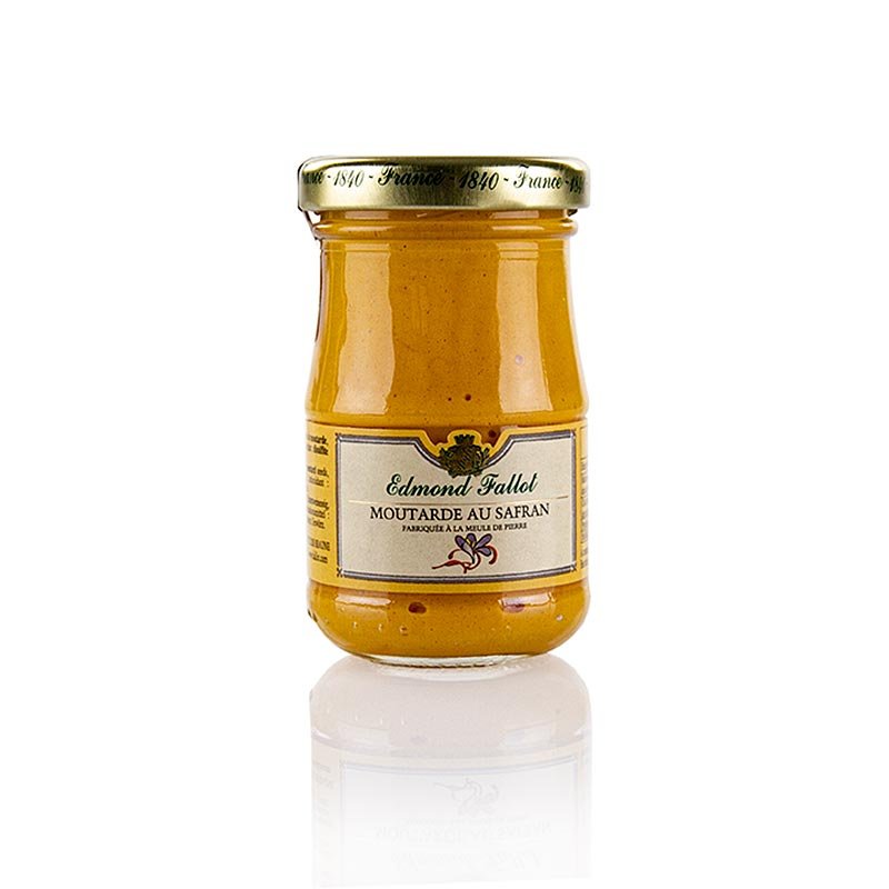 Fallot - Moutarde fine au safran, 100 ml Sauces, soupes, fonds | thungourmet