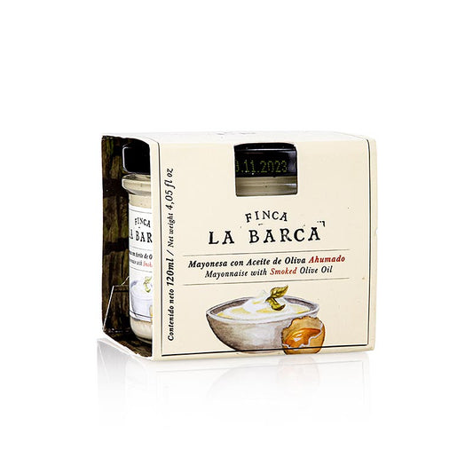 Mayonnaise à l'huile d'olive fumée, Finca La Barca, 120 ml