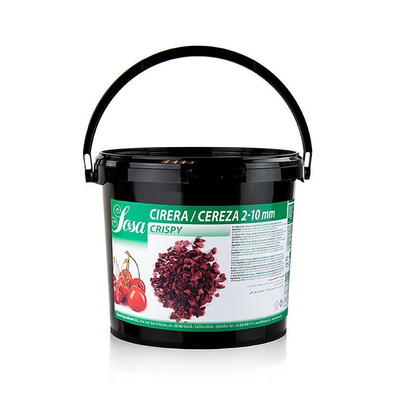 Sosa - Cerises lyophilisées, 2 - 10 mm (39473), 1,2 kg | Cuisine moléculaire | thungourmet